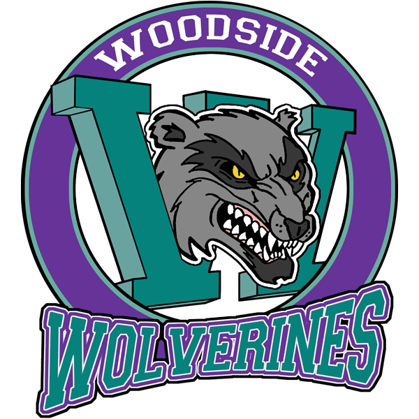 Woodside Wolverines logo